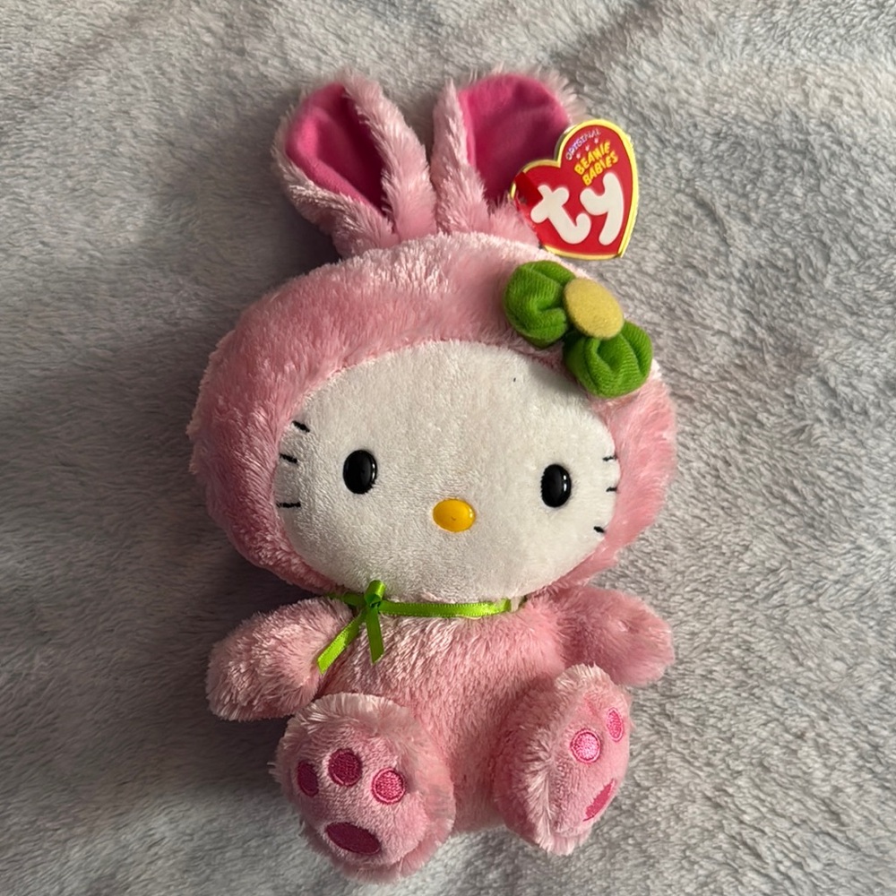 Ty Hello Kitty Pink Plush Toy